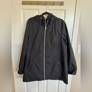 Vince Camuto Anorak Jacket Rain & Water Resistant Black XXL